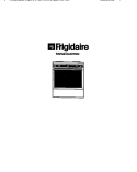 COVER Diagram and Parts List for RG533DW2  Frigidaire Range