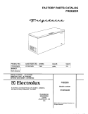 COVER Diagram and Parts List for FFC05C2AW0  Frigidaire Freezer