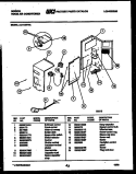 ELECTRICAL PARTS Diagram and Parts List for AJ11C5TYA  Gibson Air Conditioner