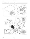 SYSTEM Diagram and Parts List for WRT21MG3AWD  Westinghouse Refrigerator