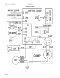 WIRING DIAGRAM Diagram and Parts List for FAS256T2A14  Frigidaire Air Conditioner