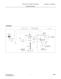 WIRING DIAGRAM Diagram and Parts List for FAS184P2A1  Frigidaire Air Conditioner