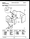 ELECTRICAL PARTS Diagram and Parts List for FAC053S7A2  Frigidaire Air Conditioner