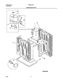 COMPRESSOR PARTS Diagram and Parts List for FAK083J7V3  Frigidaire Air Conditioner