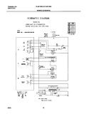 WIRING SCHEMATIC Diagram and Parts List for GLMV168KB3  Frigidaire Microwave