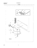 SYSTEM Diagram and Parts List for FFC07M5HW1  Frigidaire Freezer