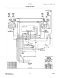 WIRING DIAGRAM Diagram and Parts List for FEFS66DQA  Frigidaire Range
