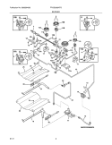Part Location Diagram of 316440300 Frigidaire BURNER ASSEMBLY
