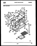 Part Location Diagram of 5303286739 Frigidaire TOP LINING