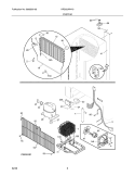 SYSTEM Diagram and Parts List for KRS220RHY0  Kelvinator Refrigerator