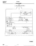 WIRING DIAGRAM Diagram and Parts List for FRT16RSCW2  Frigidaire Refrigerator
