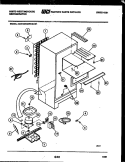 SYSTEM AND AUTOMATIC DEFROST PARTS Diagram and Parts List for ACG130NLW1  Frigidaire Refrigerator
