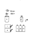 MISCELLANEOUS Diagram and Parts List for FLS14B1D5  Frigidaire Washer