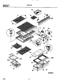 Part Location Diagram of 215723544 Frigidaire GLASS-SHELF