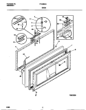 Part Location Diagram of 5303925334 Frigidaire PANEL-OUTER LID