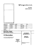 COVER Diagram and Parts List for FRT18IG4AT4  Frigidaire Refrigerator