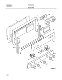 Part Location Diagram of 316096901 Frigidaire BEZEL