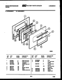 Part Location Diagram of 3018902 Frigidaire LINER TOP