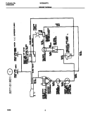 WIRING DIAGRAM Diagram and Parts List for MDDQ40FF3  Frigidaire Dehumidifier
