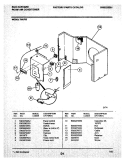 CONTROL PANEL Diagram and Parts List for 7HA702  Frigidaire Air Conditioner
