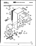 SYSTEM AND AUTOMATIC DEFROST PARTS Diagram and Parts List for ATC150WKW2  Frigidaire Refrigerator