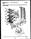 SYSTEM AND ELECTRICAL PARTS Diagram and Parts List for WFU17M4AW0  Frigidaire Freezer