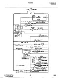 WIRING DIAGRAM Diagram and Parts List for FRS24WRCD4  Frigidaire Refrigerator
