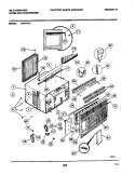 Part Location Diagram of 5303201645 Frigidaire DOOR