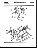 REFRIGERATOR CONTROL ASSEMBLY, DAMP Diagram and Parts List for FPD19VFW0  Frigidaire Refrigerator
