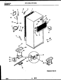 SYSTEM AND AUTOMATIC DEFROST PARTS Diagram and Parts List for FRT13CRBD0  Frigidaire Refrigerator