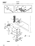SYSTEM Diagram and Parts List for FFC13D7HW1  Frigidaire Freezer