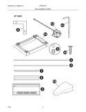 Part Location Diagram of 297126200 Frigidaire KICKPLATE ASSEMBLY