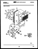SYSTEM AND AUTOMATIC DEFROST PARTS Diagram and Parts List for GTN198WH2-45  Tappan Refrigerator