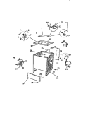 CABINET, TOP PANEL Diagram and Parts List for AW200C0W  Kelvinator Washer