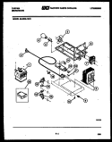 POWER CONTROL Diagram and Parts List for 56-9238-10-01  Tappan Microwave