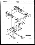 BURNER PARTS Diagram and Parts List for 32-1039-23-09  Tappan Range