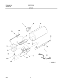 BURNER Diagram and Parts List for GGF331AS4  Gibson Dryer