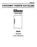 COVER Diagram and Parts List for GFU16F7AW4  Gibson Freezer
