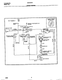 WIRING DIAGRAM Diagram and Parts List for MDH40YW1  Frigidaire Dehumidifier