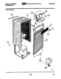 WRAPPER Diagram and Parts List for GDH25E1  Frigidaire Dehumidifier