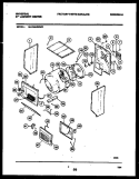 LAUNDRY BODY PARTS Diagram and Parts List for MLXE42RBW0  Tappan Washer Dryer Combo
