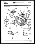 BODY PARTS Diagram and Parts List for OM08P4NWHF  Gibson Microwave