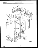 CABINET PARTS Diagram and Parts List for WRT19NZBW0  Frigidaire Refrigerator