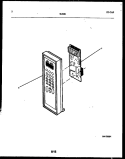 Part Location Diagram of 5303286513 Frigidaire PANEL-CONTROL Assembly