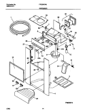 ICE DISPENSER Diagram and Parts List for FRS26KR4JW0  Frigidaire Refrigerator