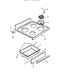 Part Location Diagram of K5024215 Frigidaire PLATFORM