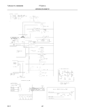 WIRING SCHEMATIC Diagram and Parts List for FFUS2613LP5  Frigidaire Refrigerator