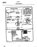 WIRING DIAGRAM Diagram and Parts List for MFC18M0EW0  Frigidaire Freezer