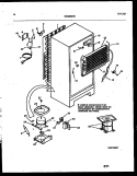 SYSTEM AND AUTOMATIC DEFROST PARTS Diagram and Parts List for RT217NCH0  Frigidaire Refrigerator