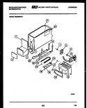 ICE DISPENSER Diagram and Parts List for RS229MCD2  Frigidaire Refrigerator